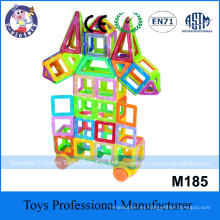 Educational Plastic Toy Construction Building Blocks Magnetic Toy